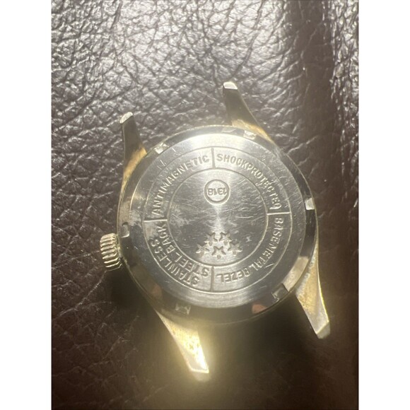 Andre Bouchard 17 Jewels Antimagnetic PSS Incabloc Stainless Works No Band - Picture 5 of 5